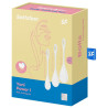 Satisfyer Boules Yoni Power 1 Blanches